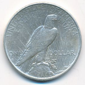 USA, 1 dollar, 1934