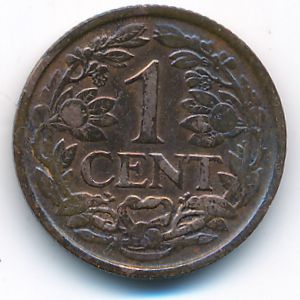 Netherlands, 1 cent, 1930