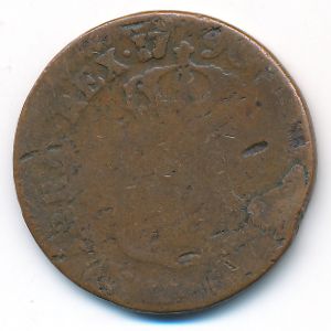 France, 1 соль, 1790