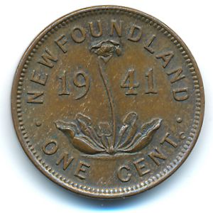 Newfoundland, 1 cent, 1941