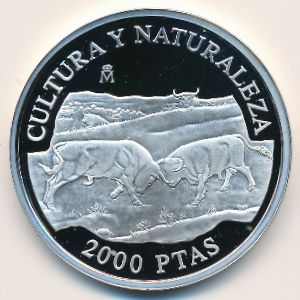 Spain, 2000 песет, 1994