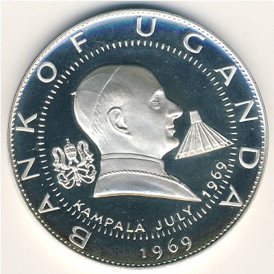Uganda, 30 shillings, 1969–1970