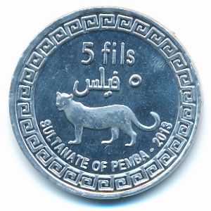 Pemba Island., 5 fils, 2013