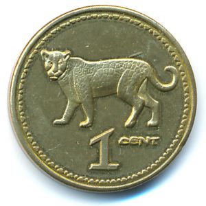 Rhodesia., 1 cent, 2018