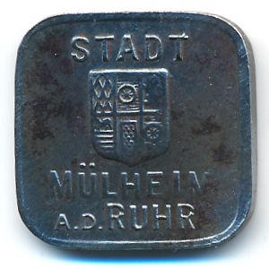 Mulheim, 50 пфеннигов, 1918