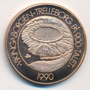 Швеция., 20 крон (1990 г.)