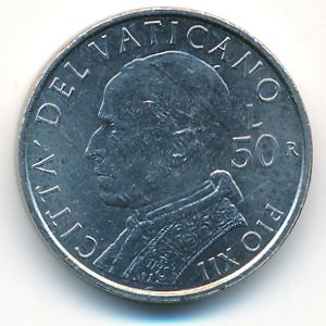 Vatican City, 50 лир, 