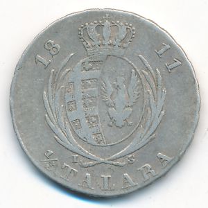 Poland, 1/3 талера, 