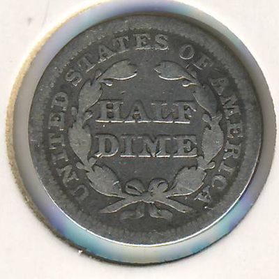 USA, 1/2 dime, 1840–1853