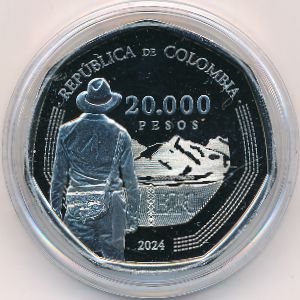 Колумбия, 20000 песо (2024 г.)