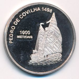 Mozambique, 1000 метикаль, 