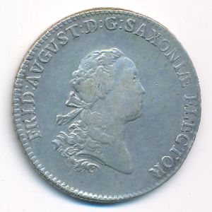 Саксония, 2/3 талера (1764 г.)