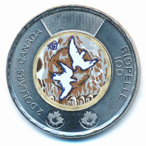Канада, 2 доллара (2023 г.)