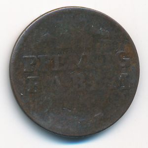 Анхальт-Бернбург, 1 1/2 пфеннига (1747 г.)