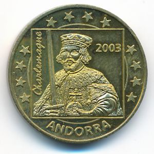 Andorra, 50 евроцентов, 