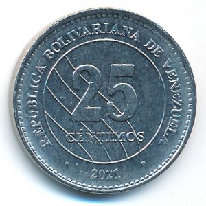 Venezuela, 25 сентимо, 