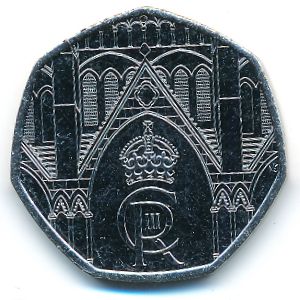 Great Britain, 50 пенсов, 