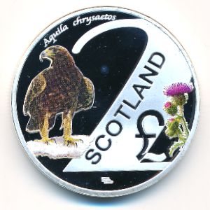 Шотландия., 2 фунта (2016 г.)