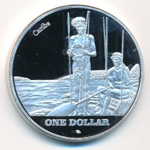 Сент-Джон., 1 доллар (2015 г.)
