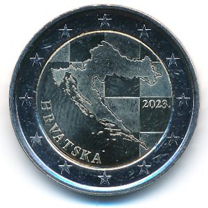 Croatia, 2 евро, 
