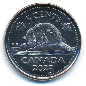 Canada, 5 центов, 