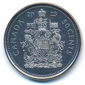 Канада, 50 центов (2023 г.)