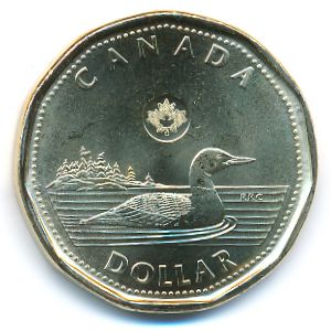 Канада, 1 доллар (2023 г.)