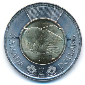 Канада, 2 доллара (2023 г.)