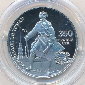 Чад., 350 франков КФА (2022 г.)