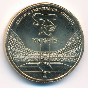 Австралия, 1 доллар (2024 г.)