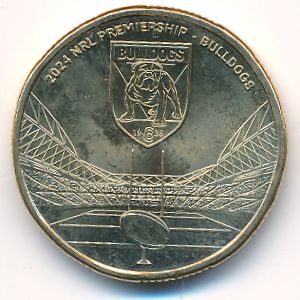 Австралия, 1 доллар (2024 г.)