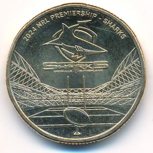 Австралия, 1 доллар (2024 г.)