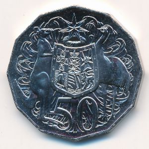 Австралия, 50 центов (2024 г.)