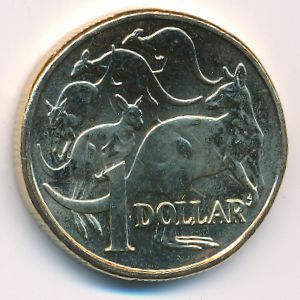 Австралия, 1 доллар (2024 г.)