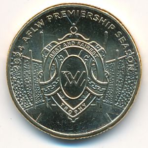 Австралия, 1 доллар (2024 г.)