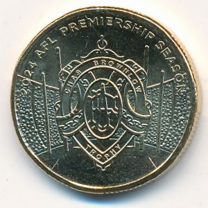 Австралия, 1 доллар (2024 г.)