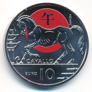 San Marino, 10 евро, 