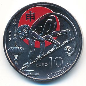 San Marino, 10 евро, 