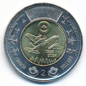 Канада, 2 доллара (2024 г.)