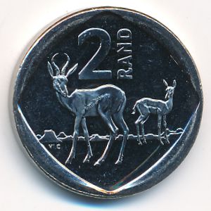 South Africa, 2 рэнда, 