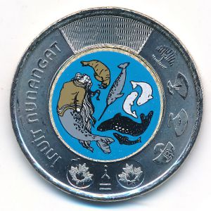 Canada, 2 доллара, 