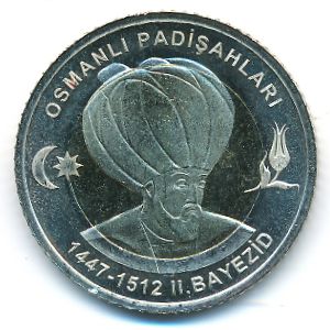 Турция, 1 лира (2024 г.)