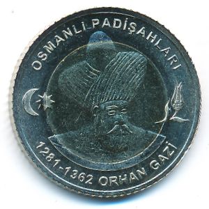 Турция, 1 лира (2024 г.)