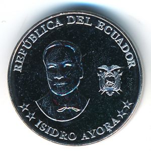 Ecuador, 5 сентаво, 