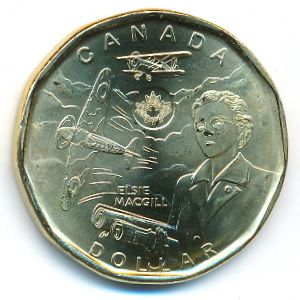 Canada, 1 доллар, 