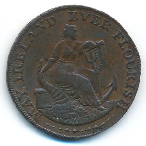 Great Britain, 1/2 пенни, 