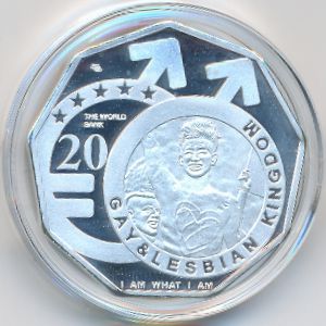 Gay and Lesbian Kingdom of the Coral Sea Islands., 20 евро, 