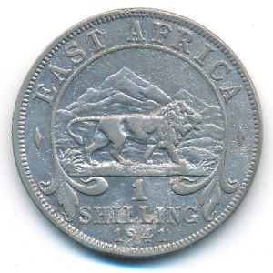 East Africa, 1 шиллинг, 