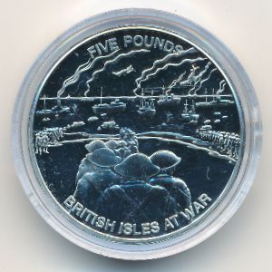 Guernsey, 5 фунтов, 