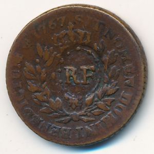 Guadeloupe, 3 соля 9 денье, 